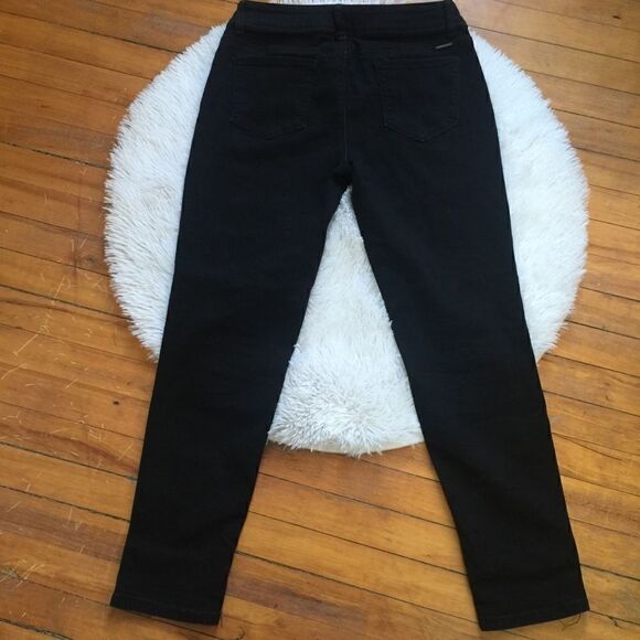 Soho Black Distressed Sequin patched jeans - Picture 3 of 4